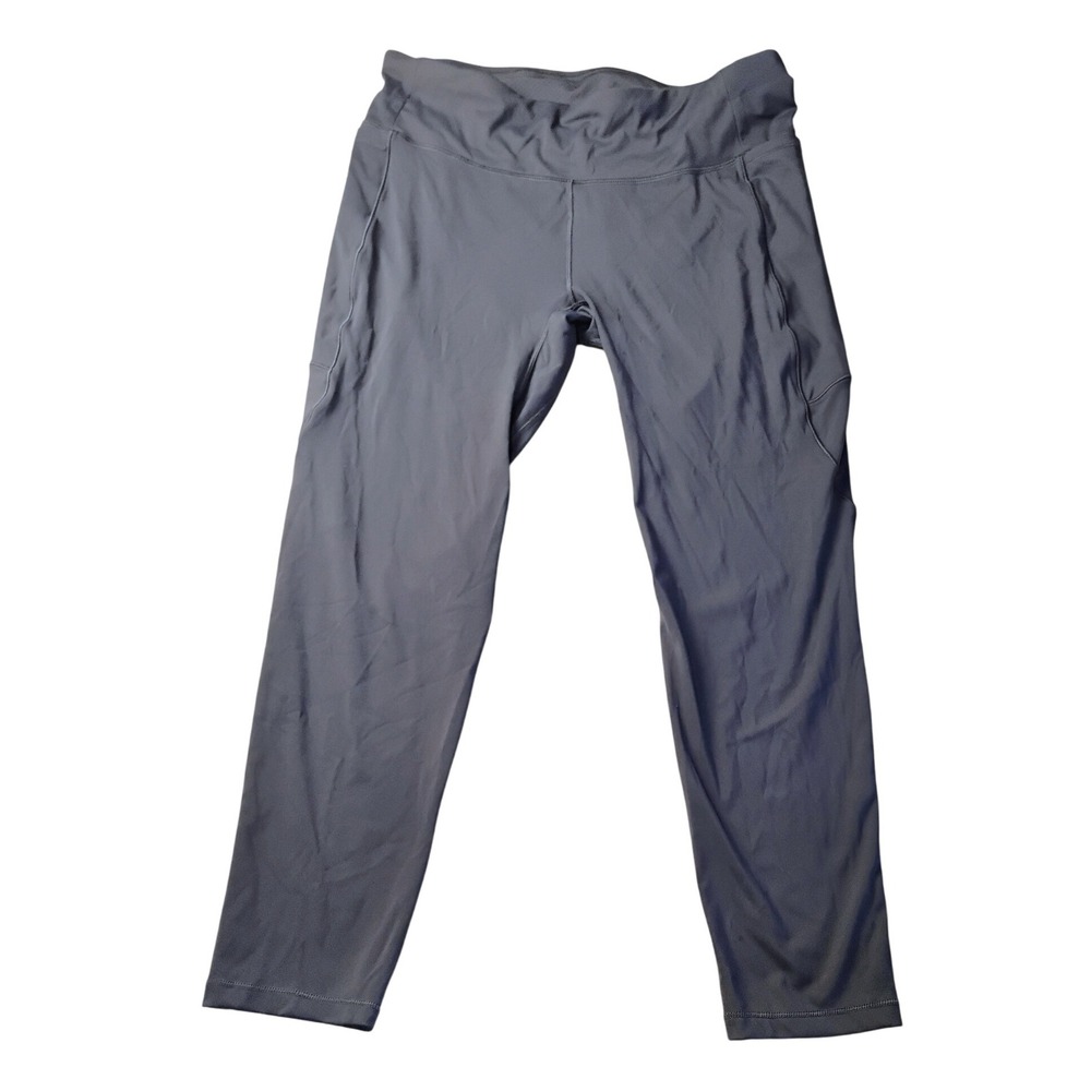 CALIA Womens Gray Pocket Leggings‎ Size L Yoga Workout Gym Athleisure